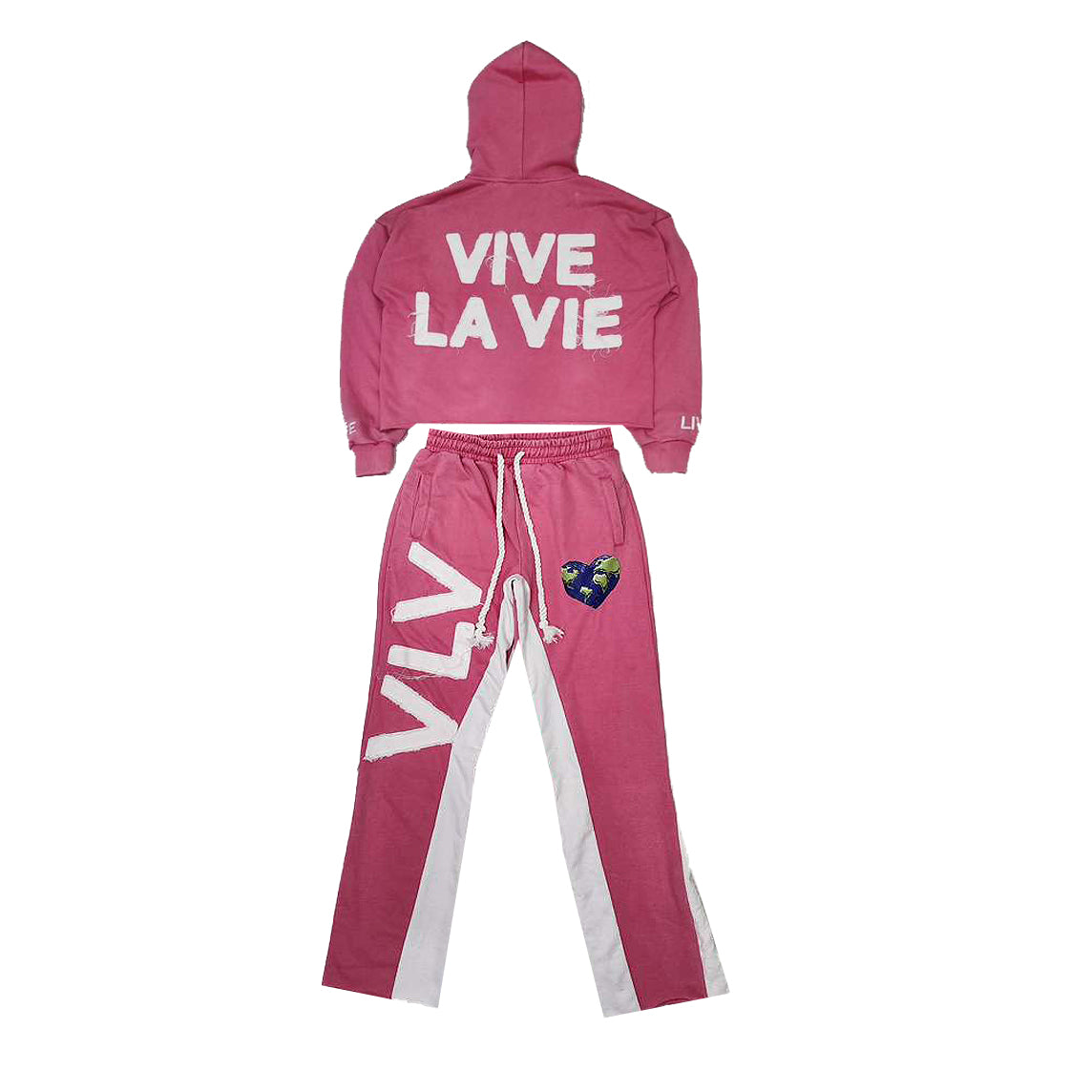 LIVE LIFE - BLACK - COTTON SWEATSUIT