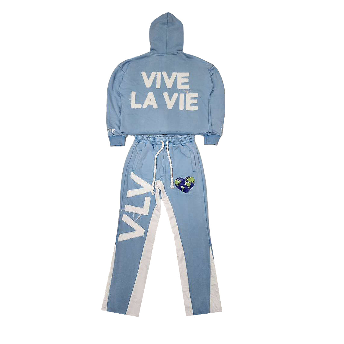 LIVE LIFE - BLACK - COTTON SWEATSUIT